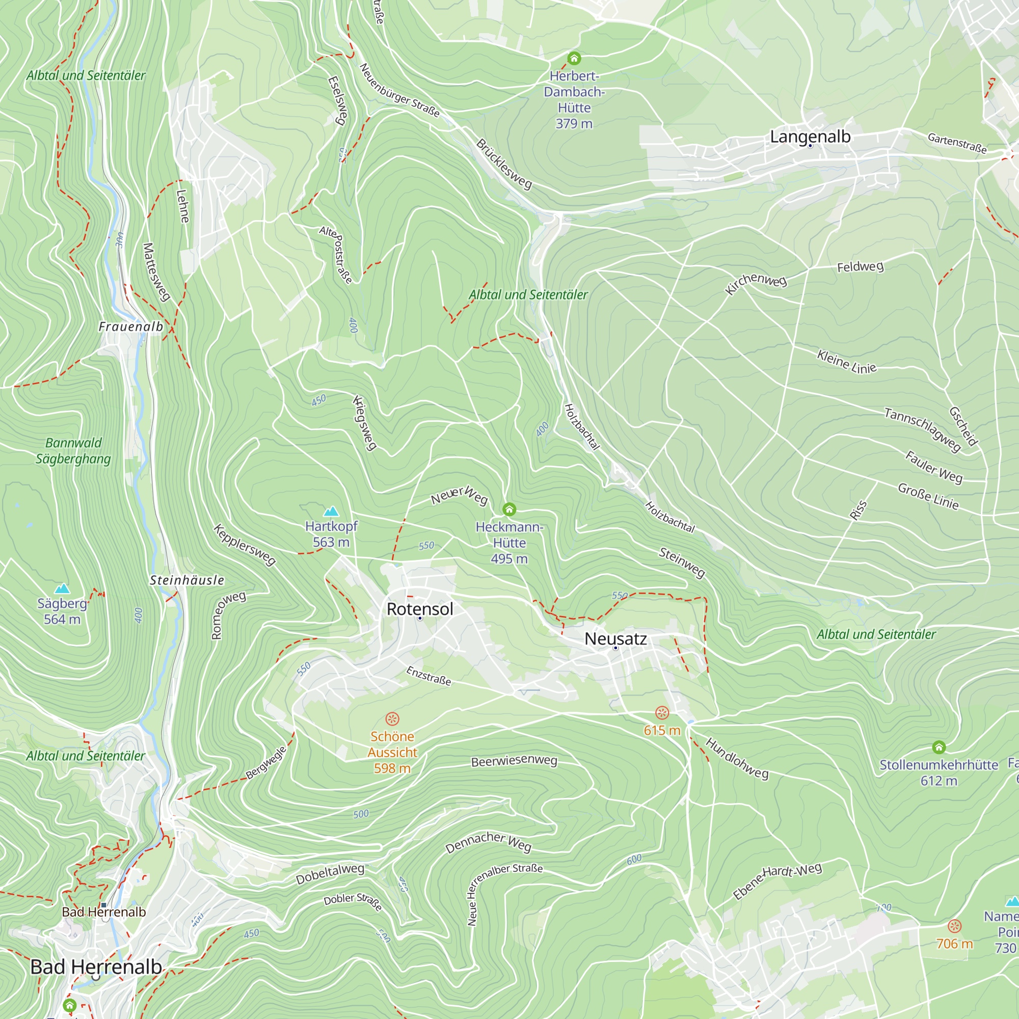 Heckmann-Hütte map