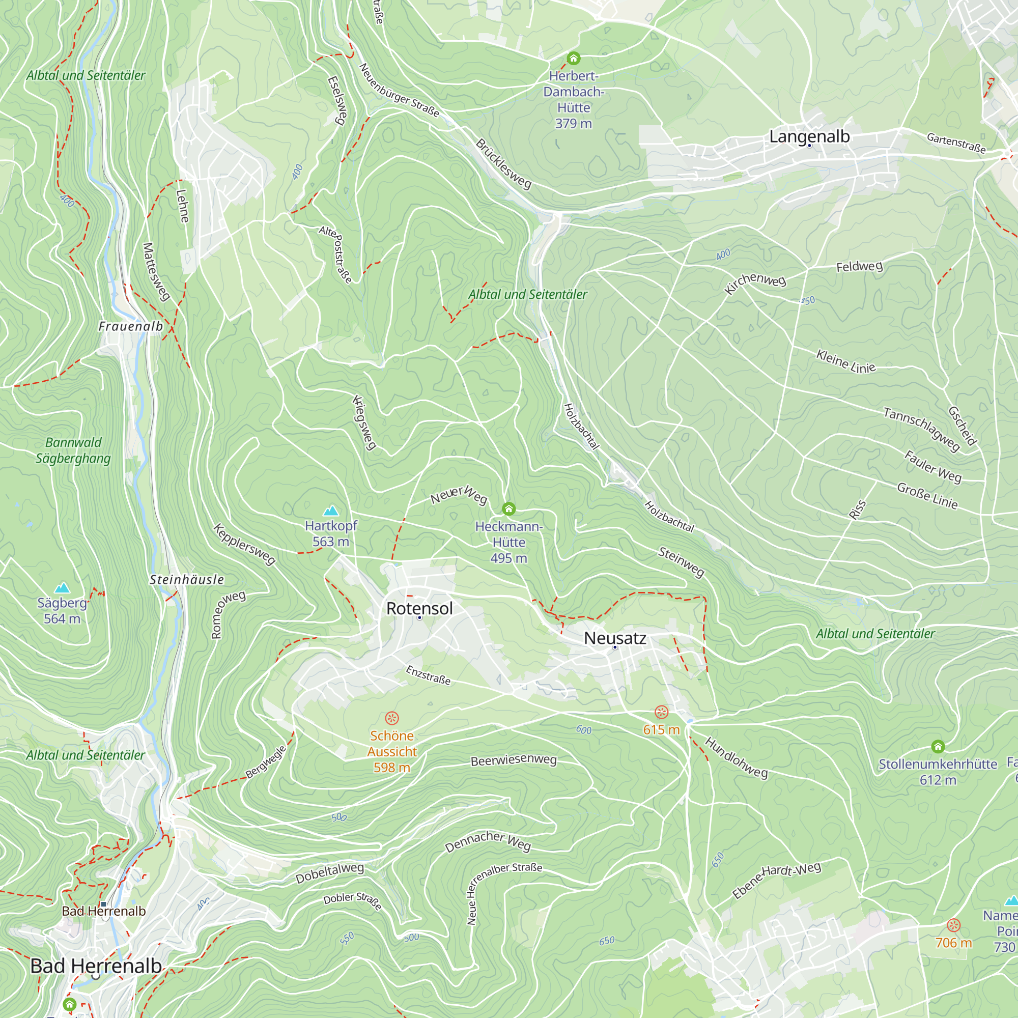 Heckmann-Hütte map