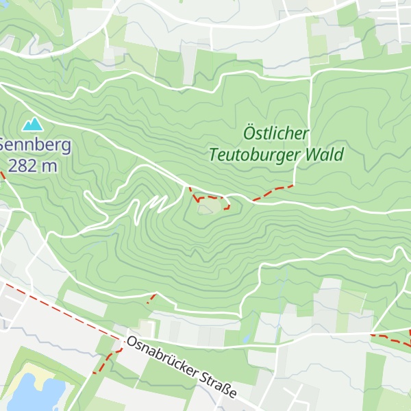Map of Hünenburg