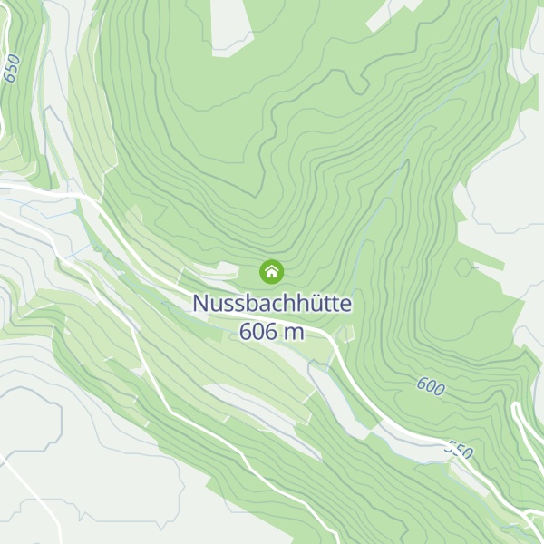Map of Nussbachhütte