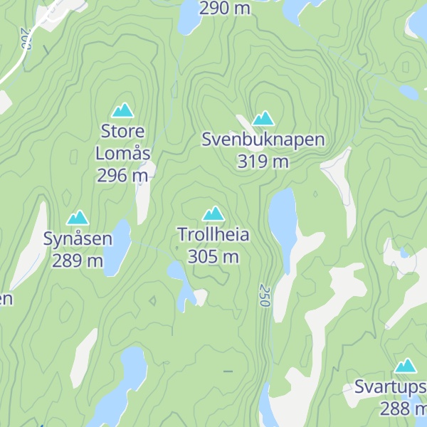 Map of Trollheia