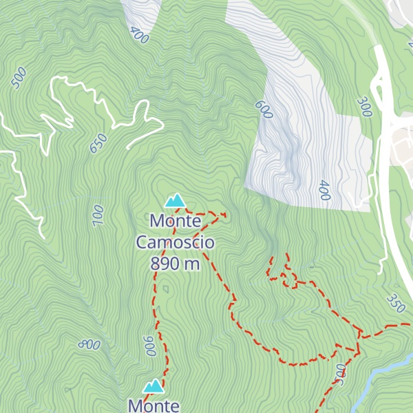 Map of Rifugio Papà Amilcare