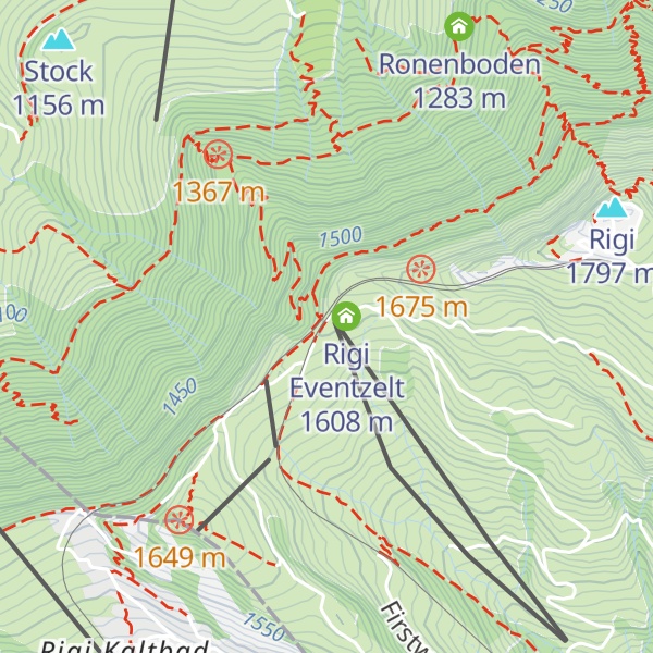 Map of Rigi Staffel (1603m)