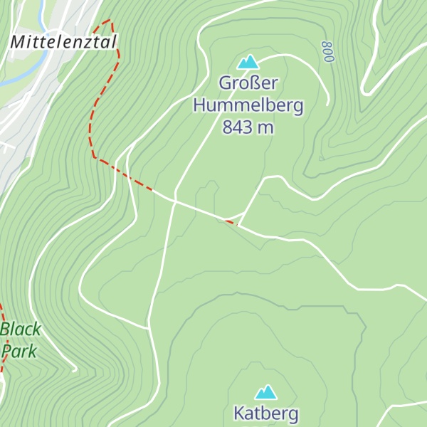 Map of Hummelberg Hütte