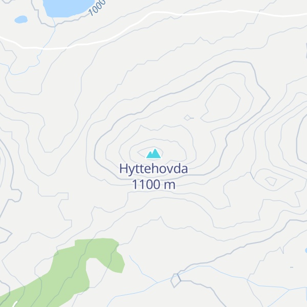 Map of Hyttehovda