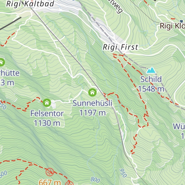 Map of Sunnehüsli