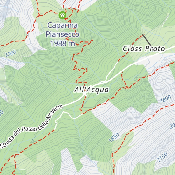 Map of Ristorante All'Acqua
