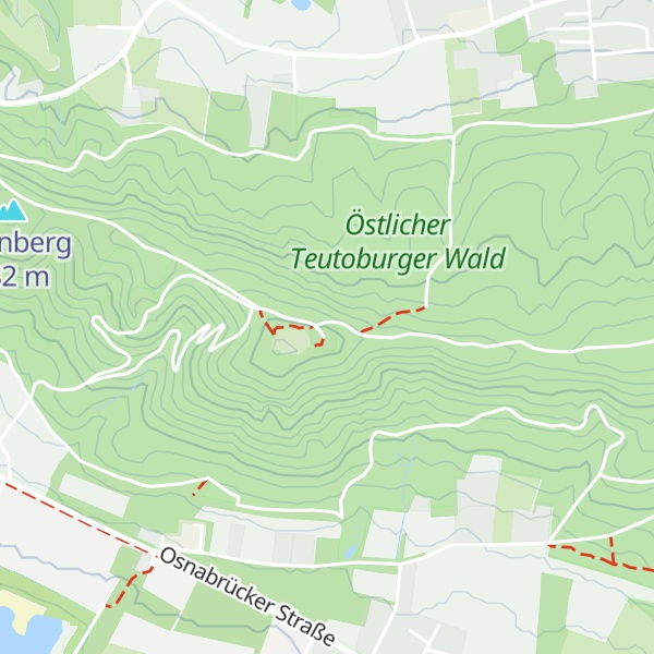 Map of Schutzhütte Hünenburg