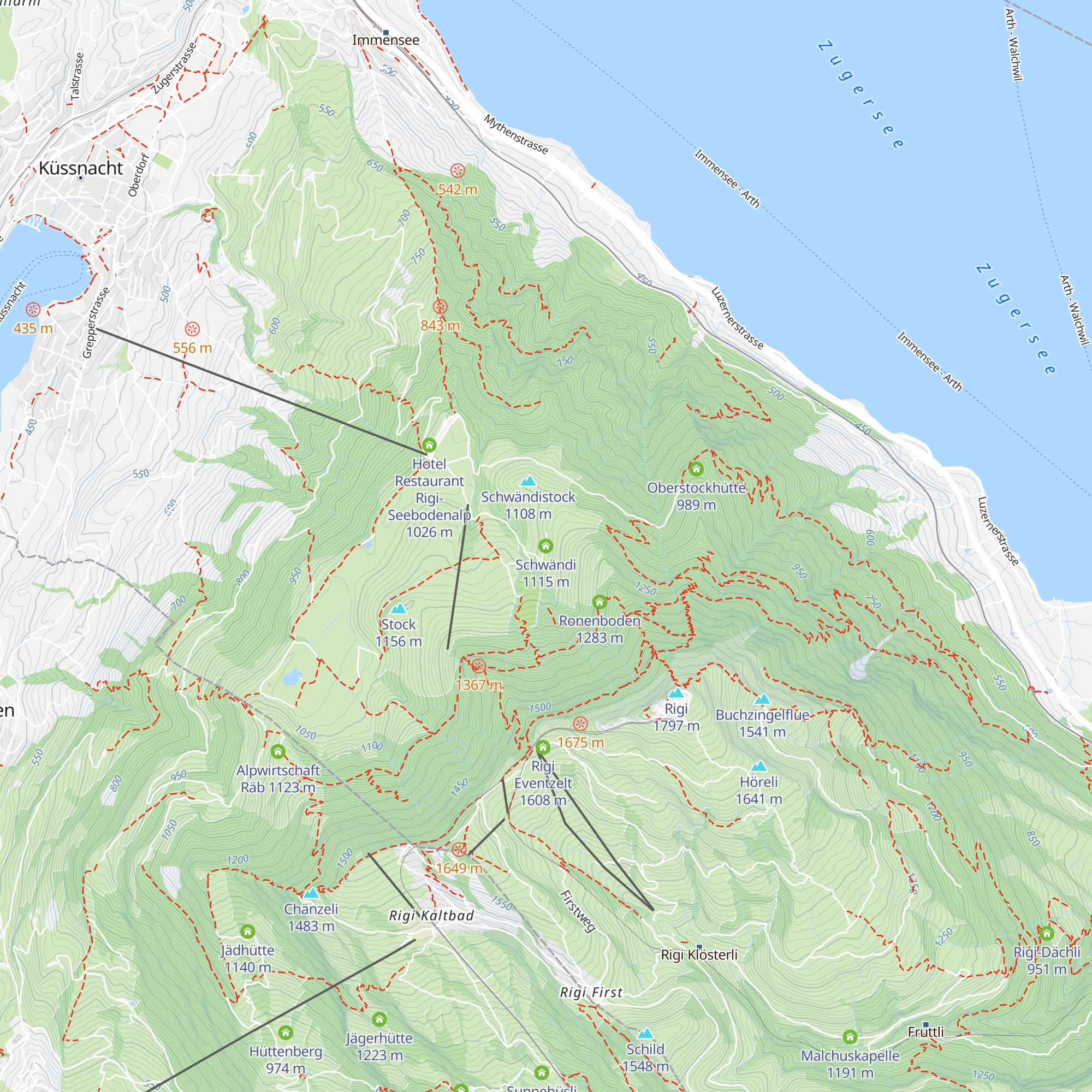 Schwändi map