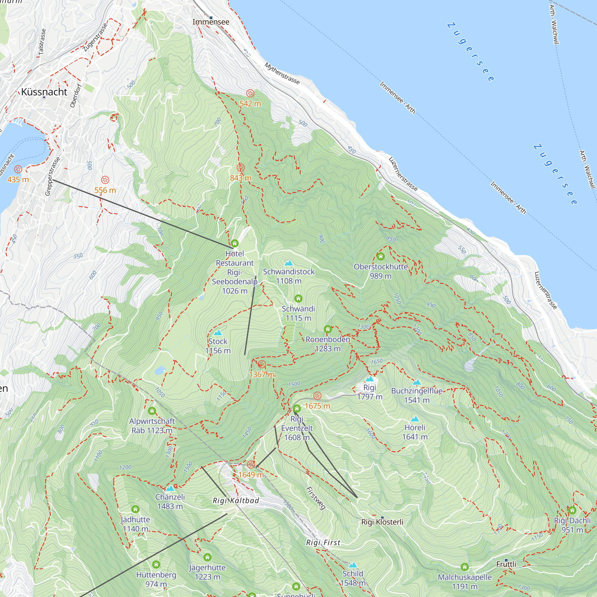 Schwändi map