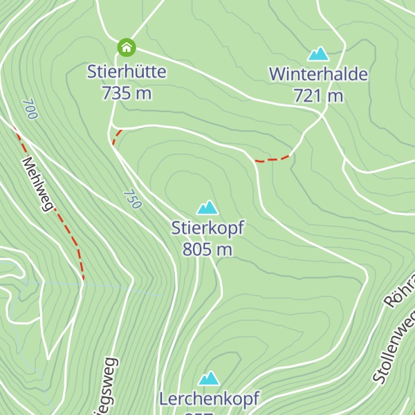 Map of Stierkopf