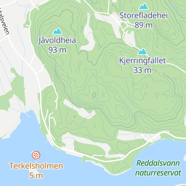 Map of Krømpeheia
