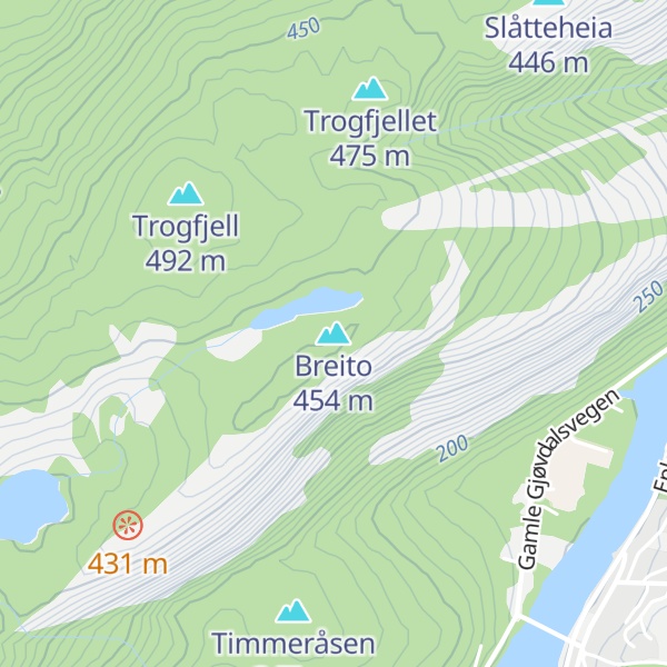 Map of Breito