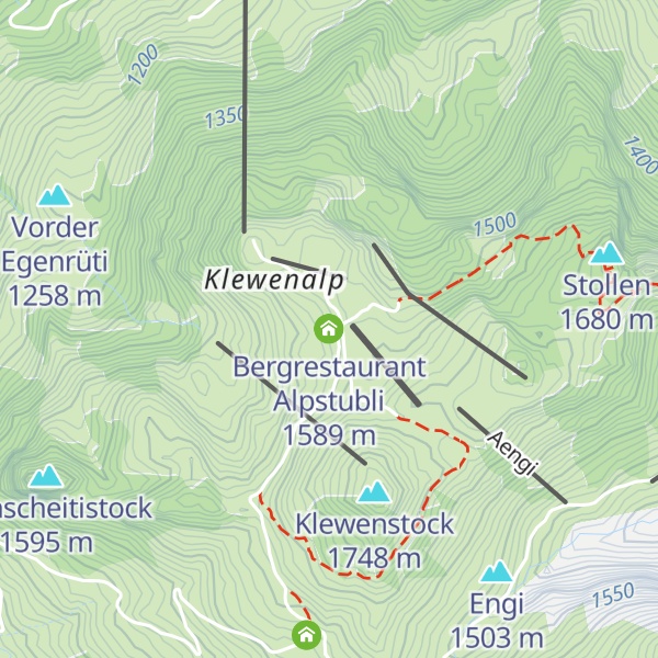 Map of Bergrestaurant Alpstubli