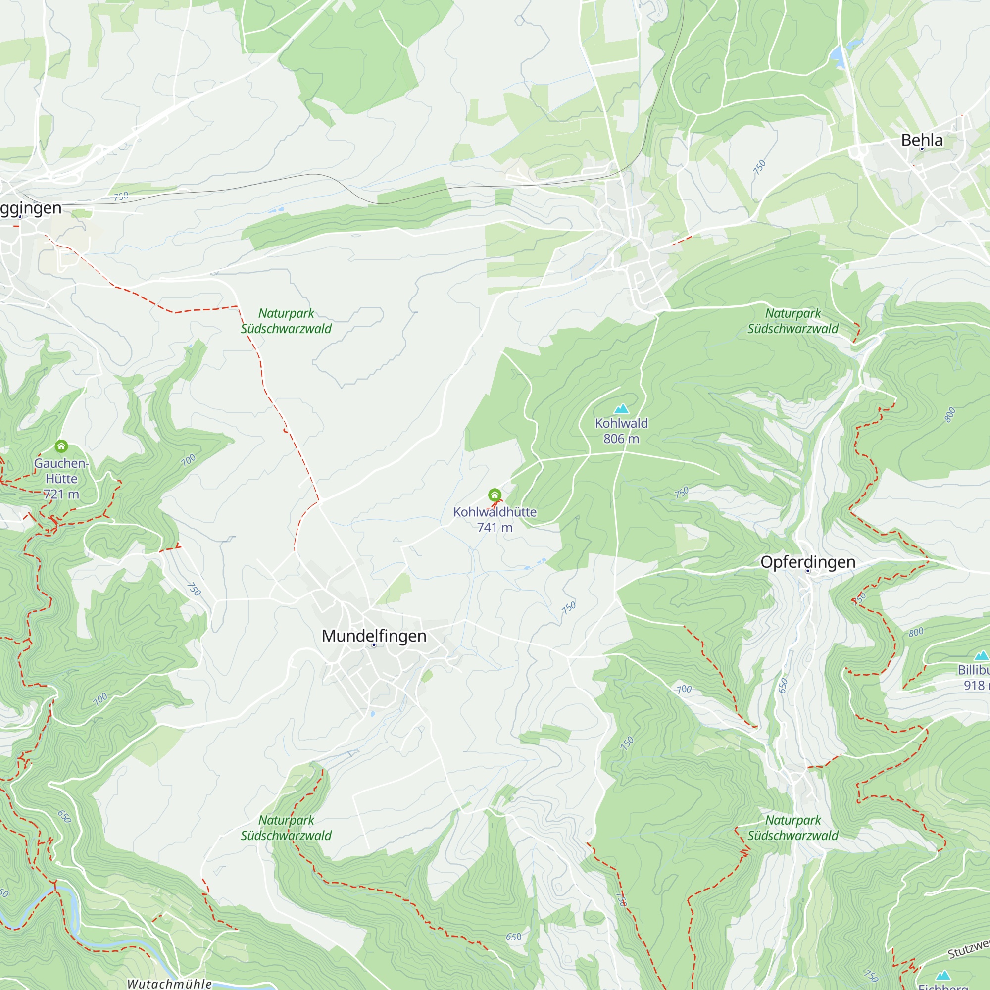 Kohlwaldhütte map