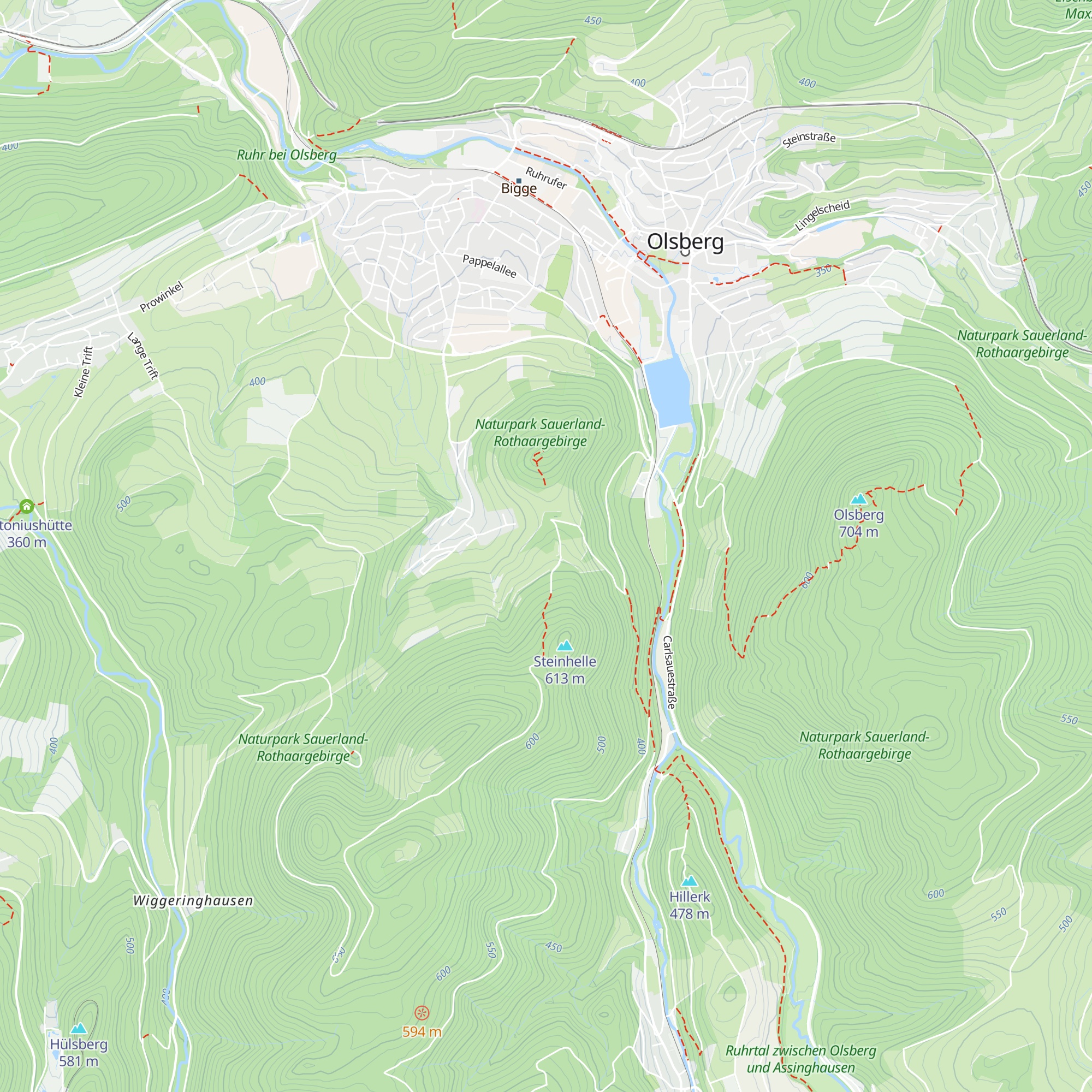 Josefsheim-Hütte map