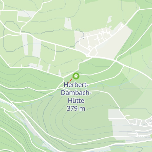 Map of Herbert-Dambach-Hütte