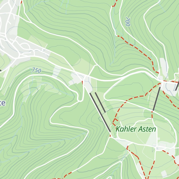 Map of Köhlerhütte