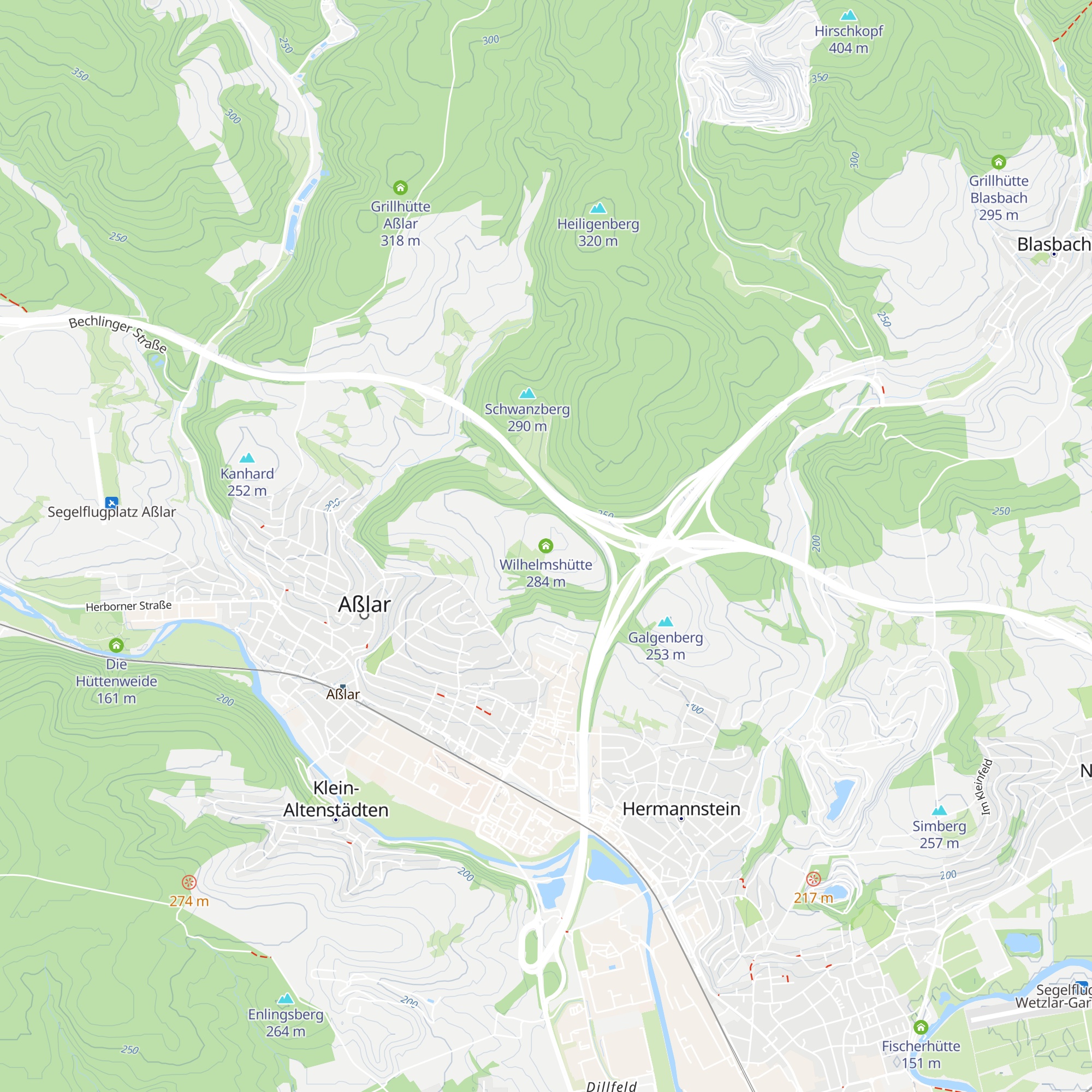 Wilhelmshütte map