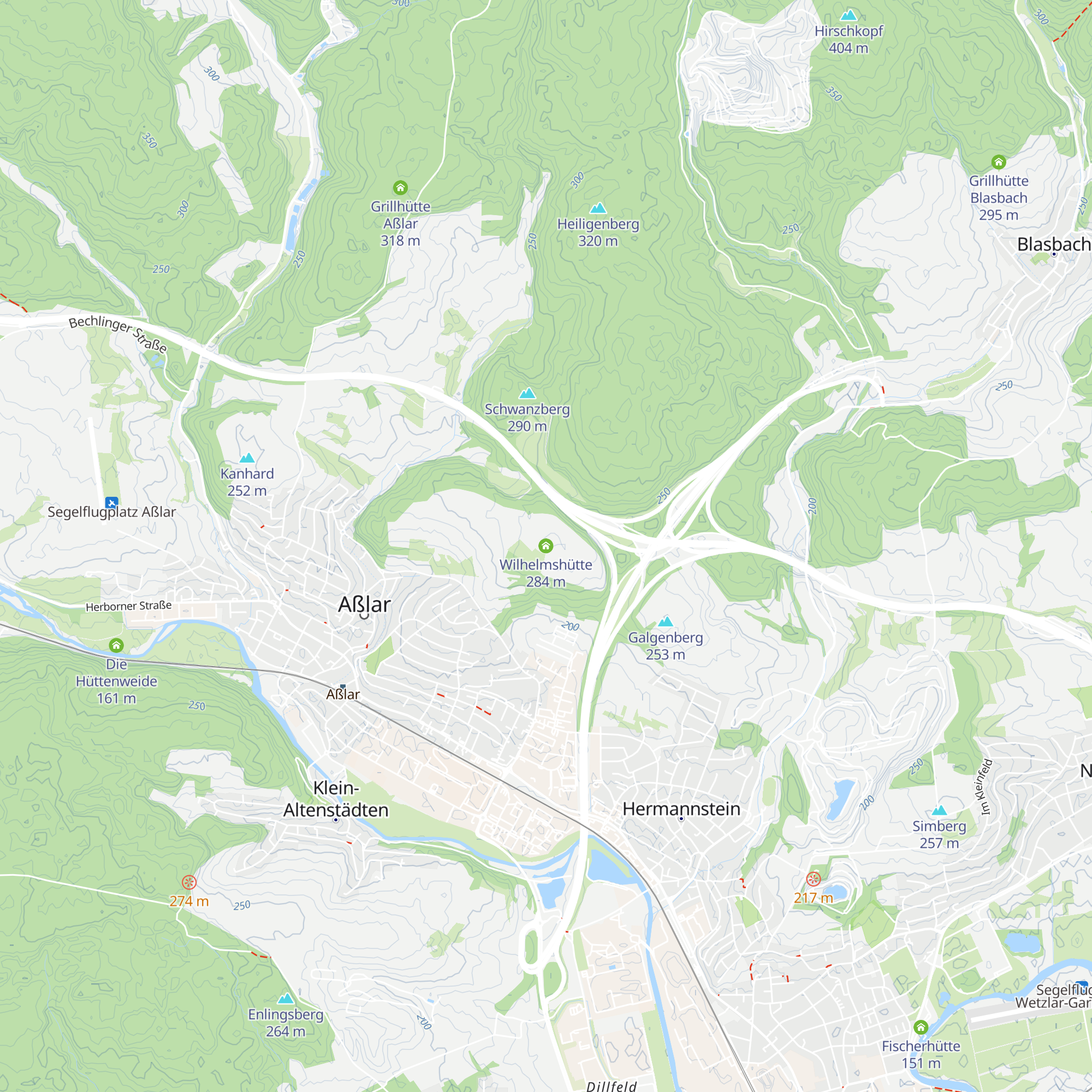 Wilhelmshütte map