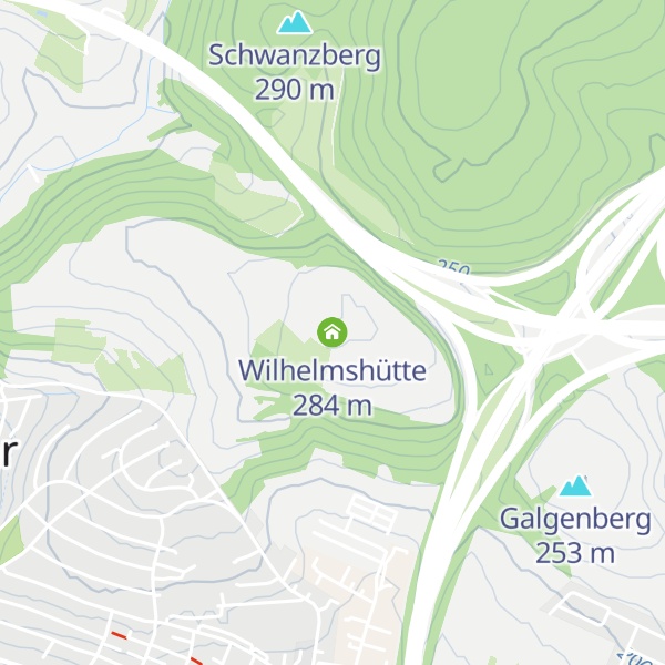 Map of Wilhelmshütte