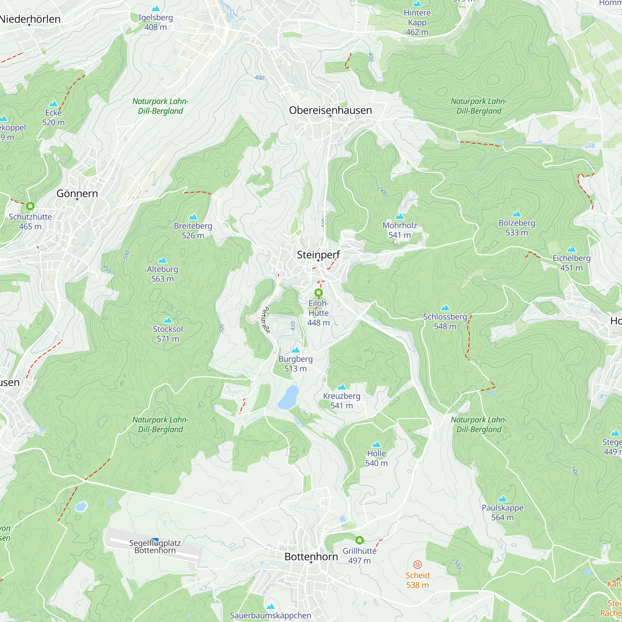 OHGV Hütte map