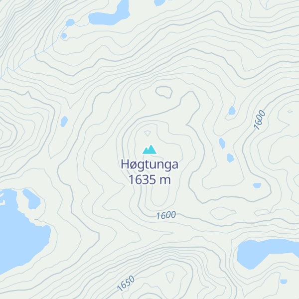 Map of Høgtunga