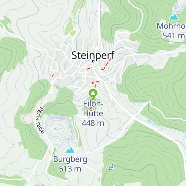 Map of Eiloh-Hütte