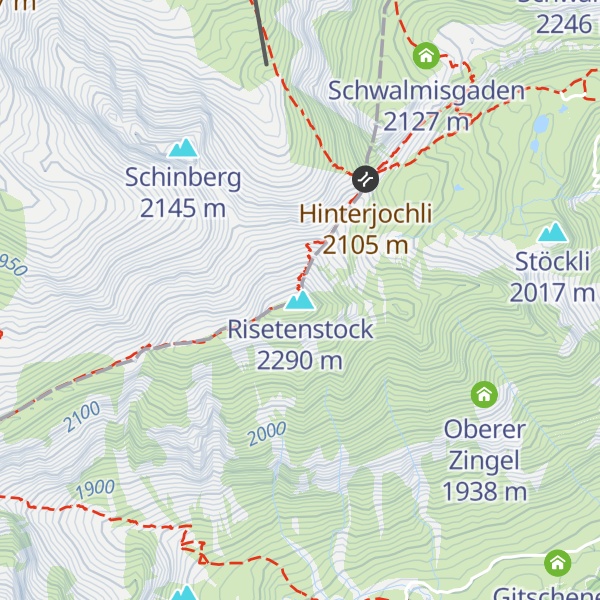 Map of Risetenstock