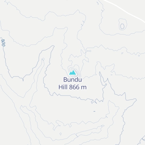 Map of Bundu Hill
