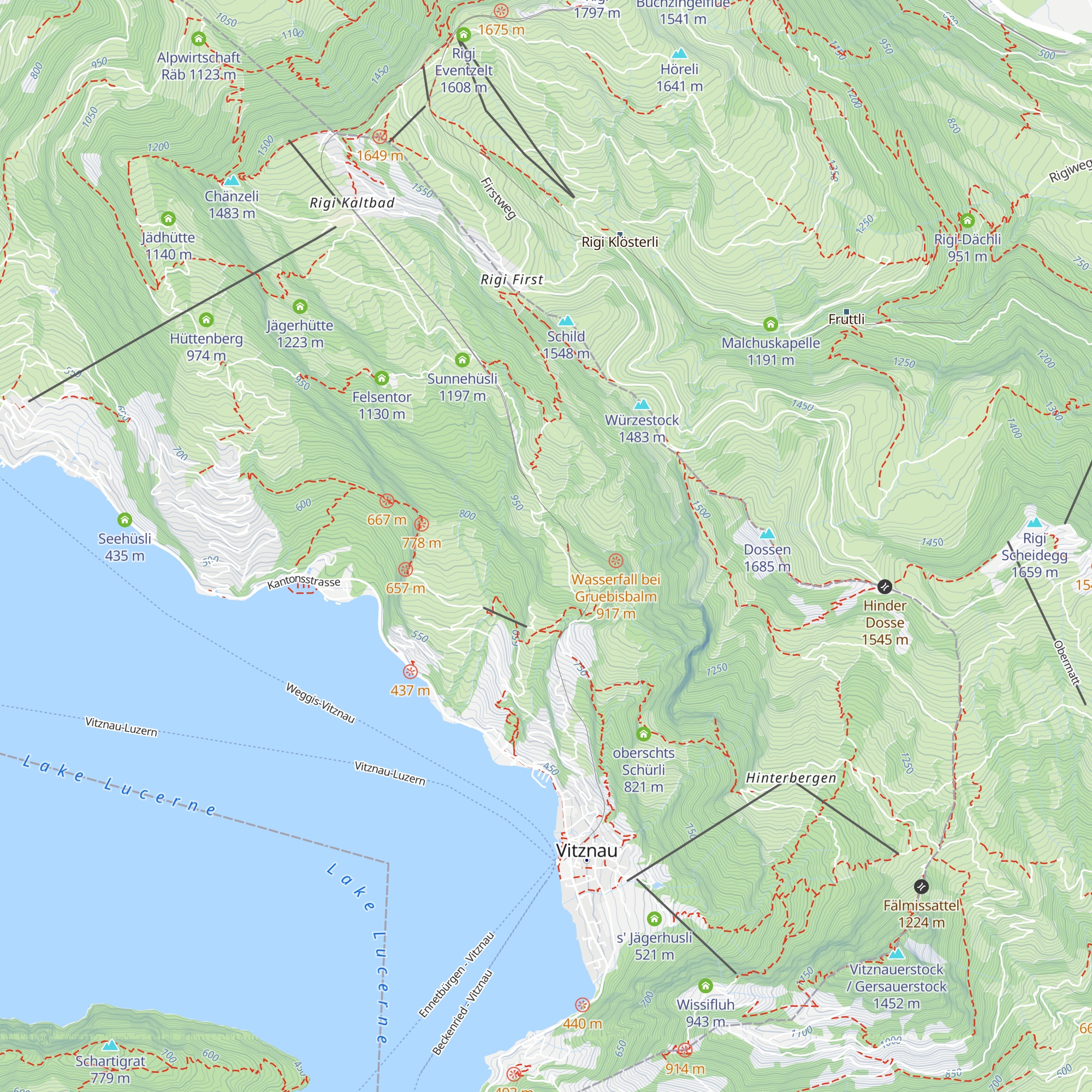 Öko-Hotel Gruebisbalm map