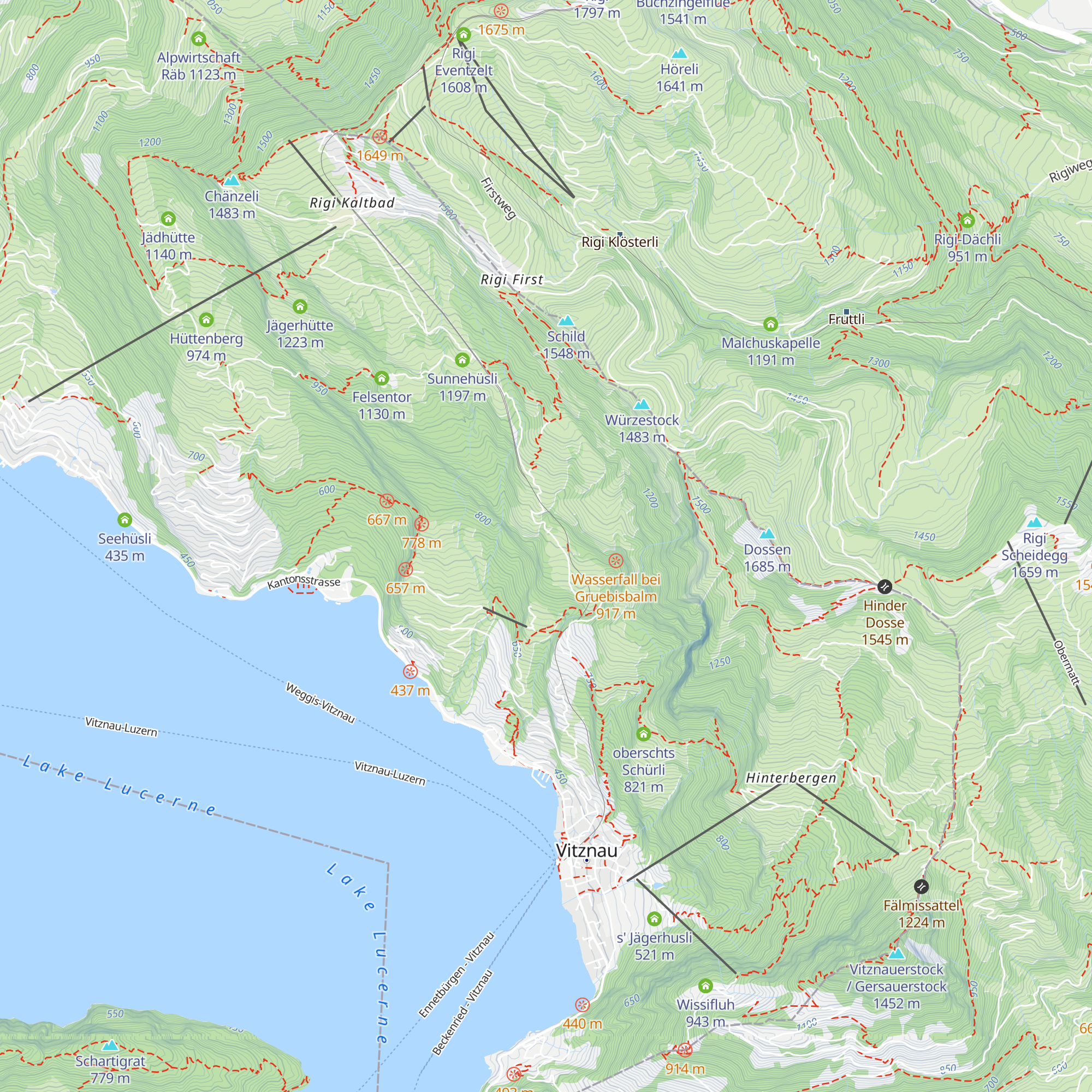 Öko-Hotel Gruebisbalm map
