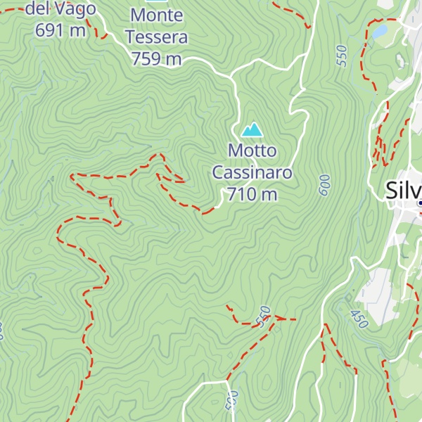 Map of Motto Comune