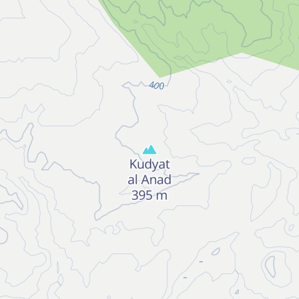 Map of Kudyat al Anad