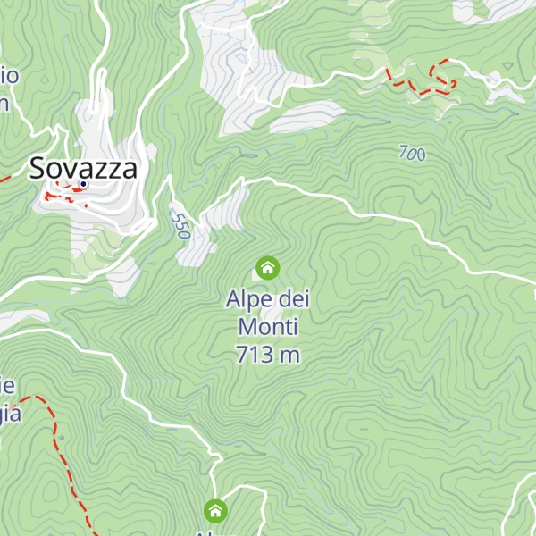 Map of Alpe dei Monti