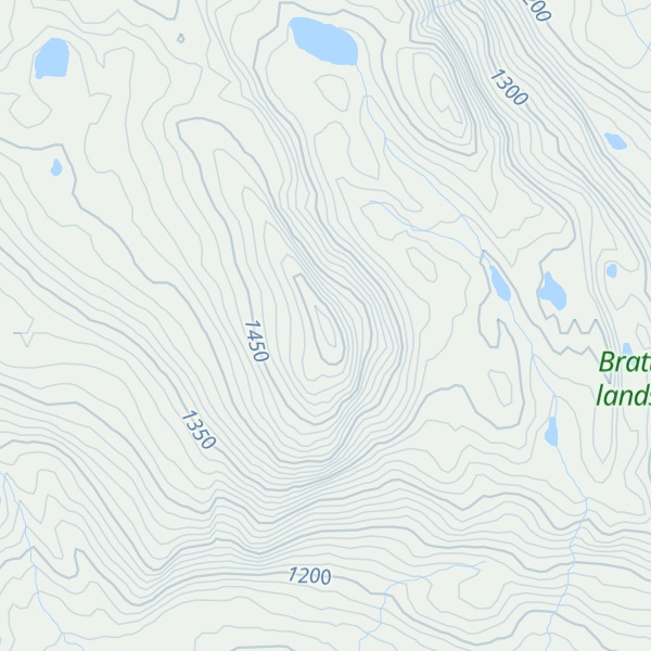 Map of Vindeggen