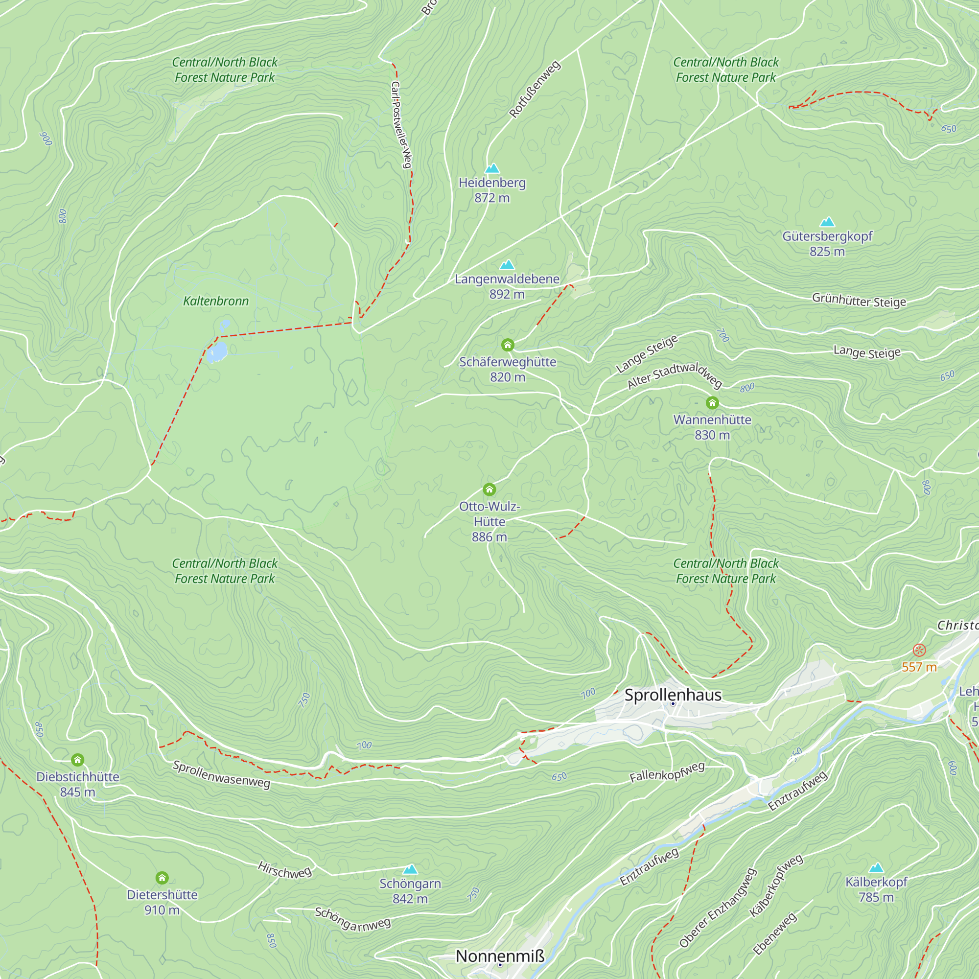 Otto-Wulz-Hütte map