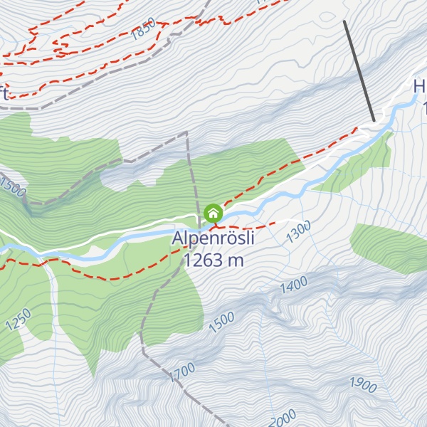 Map of Alpenrösli
