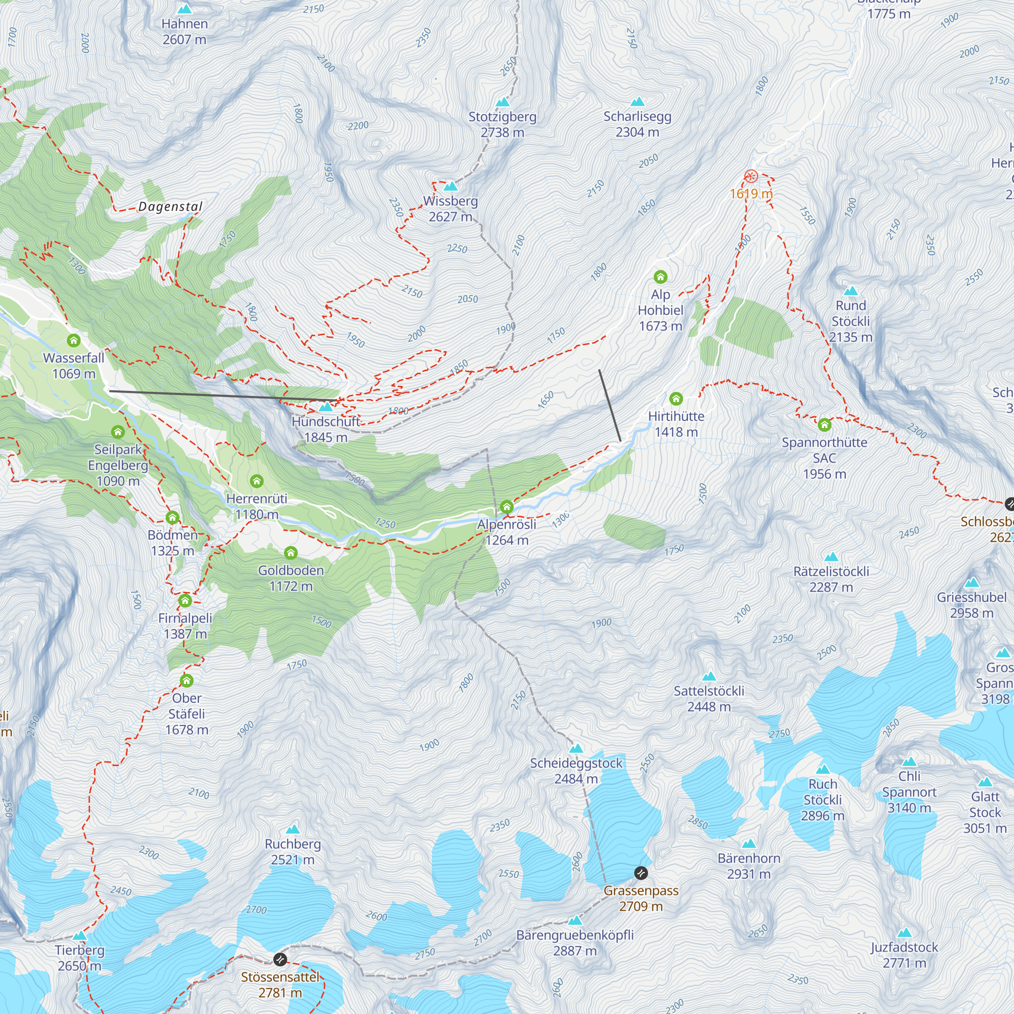 Alpenrösli map