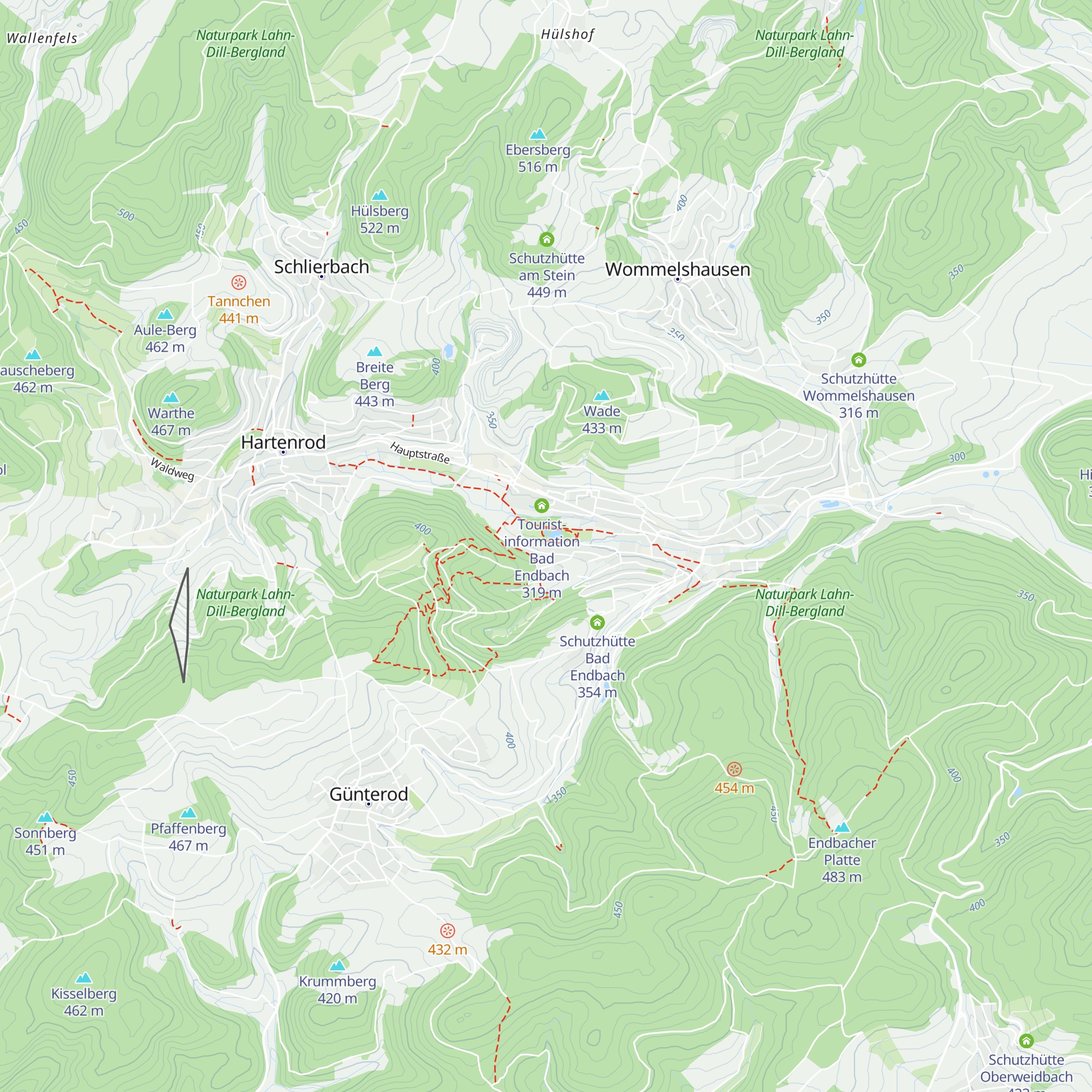 Fischerhütte map