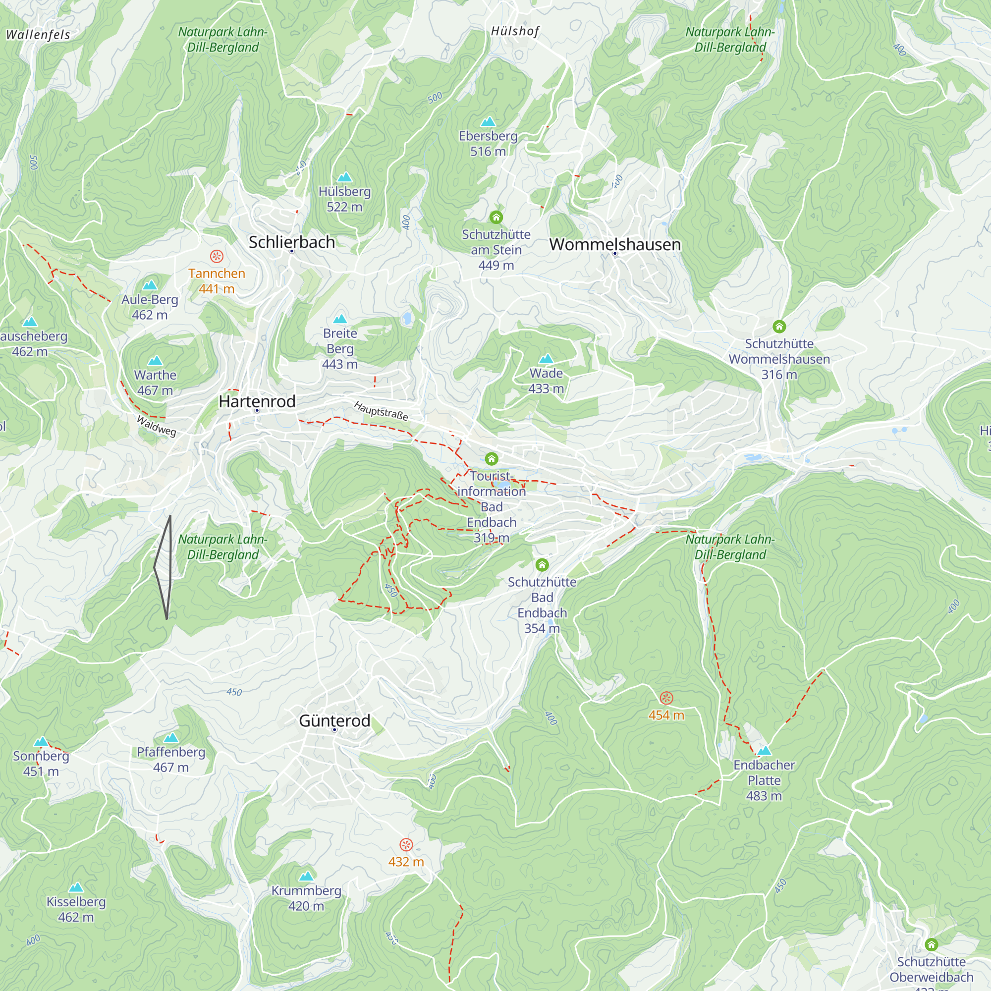 Fischerhütte map