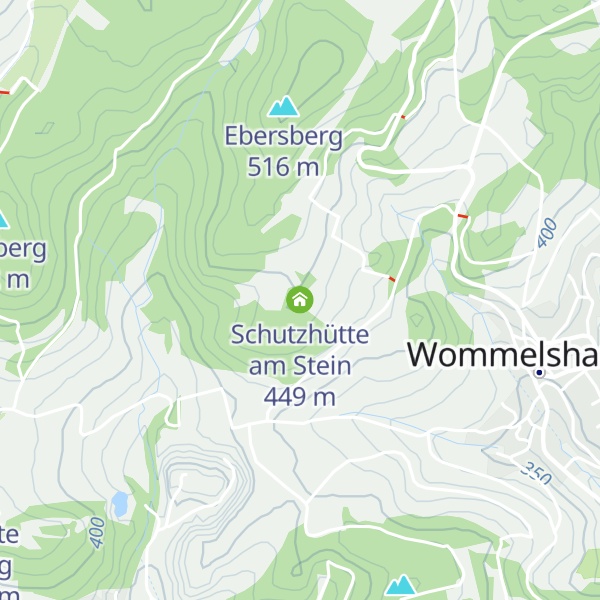 Map of Schutzhütte am Stein