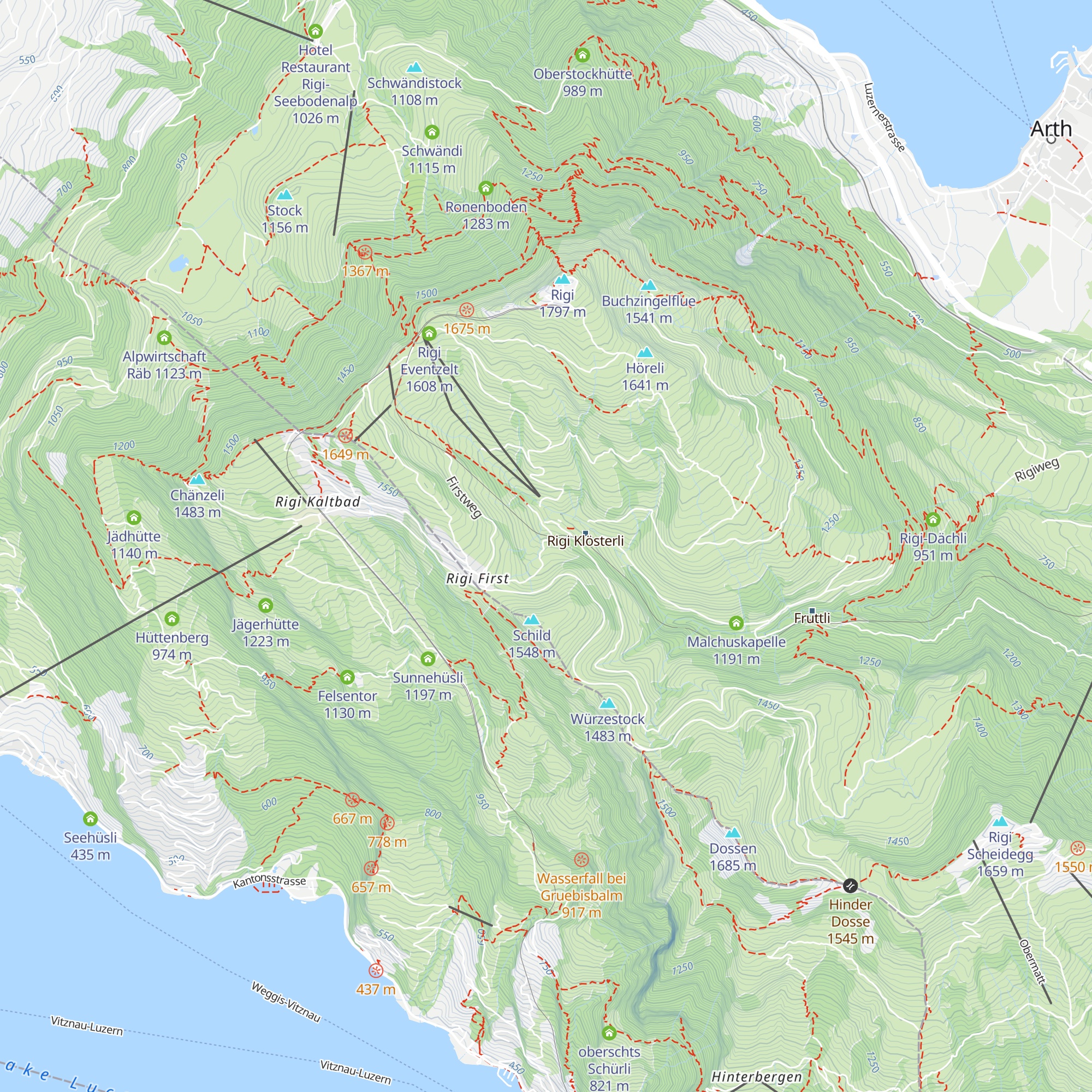 Alpwirtschaft Heiri-Hütte map