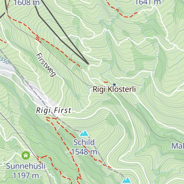 Map of Alpwirtschaft Heiri-Hütte