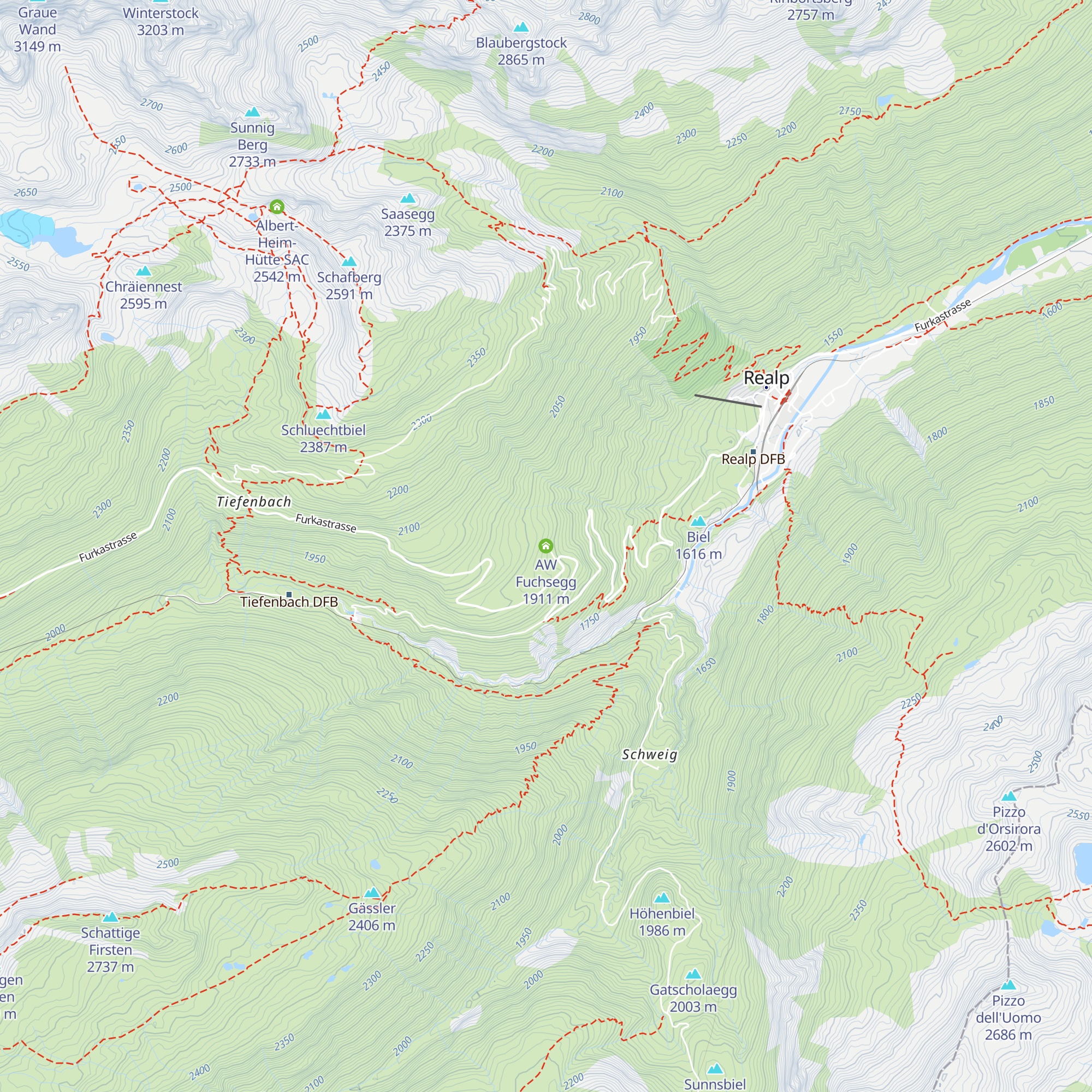 AW Fuchsegg map
