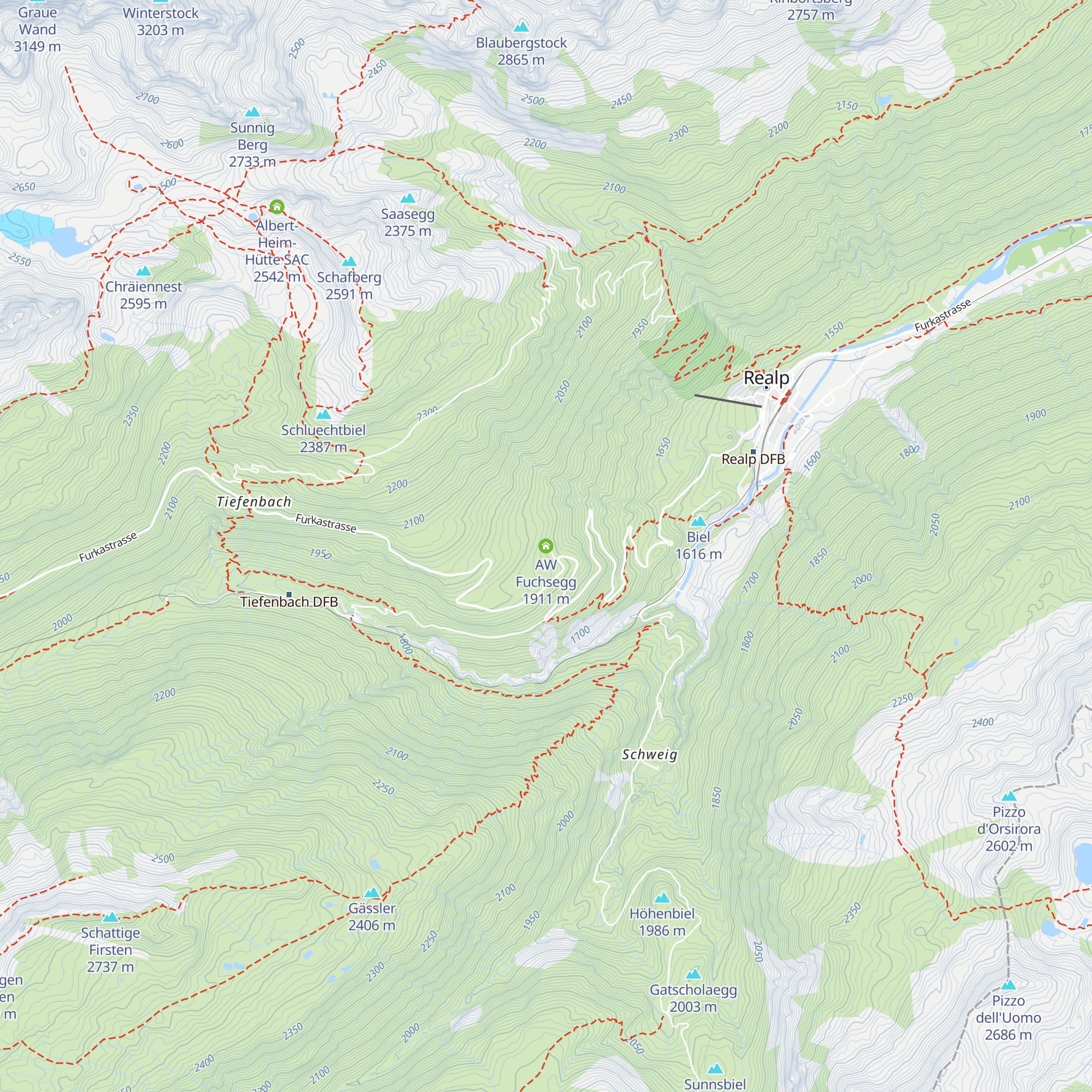 AW Fuchsegg map