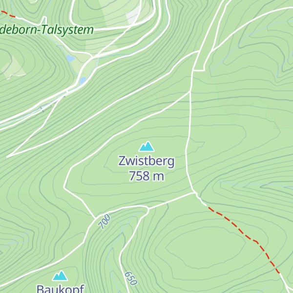 Map of Zwistberg