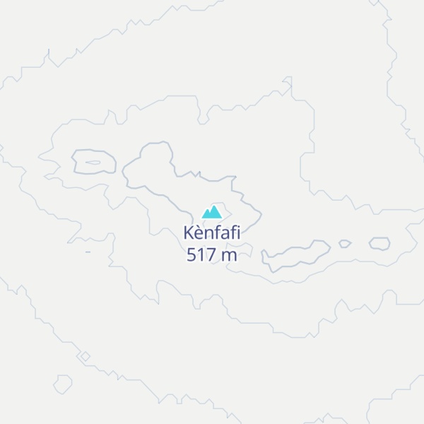 Map of Kènfafi