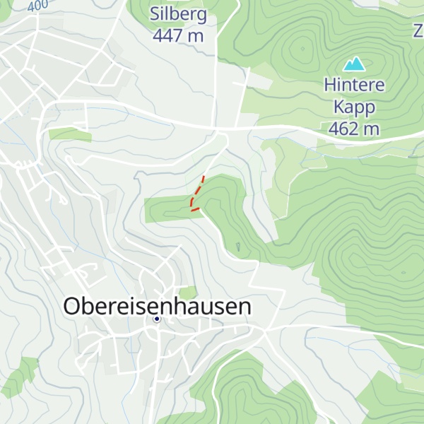 Map of Schutzhütte Obereisenhausen