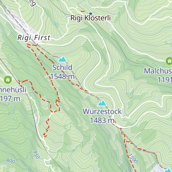 Map of Alpwirtschaft Schild
